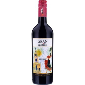 Vīns s.Gran Castillo Sevilla Cab.Sauv.Shiraz 12% 0.75lpussal