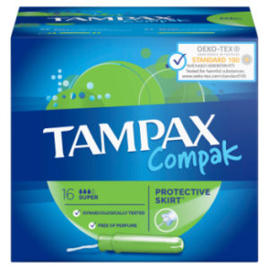 Tamponi Tampax compak super 16gb