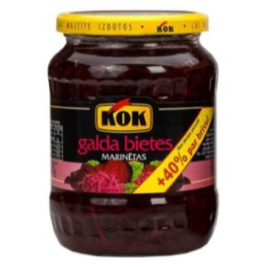 Bietes marinētas galda Kok 700g/390