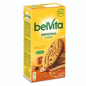 Cepumi Belvita ar riekstiem un medu 300g