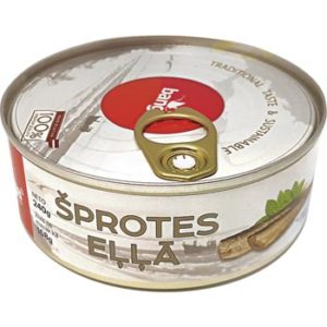 Šprotes eļļa Banga 240g ar atslēgu