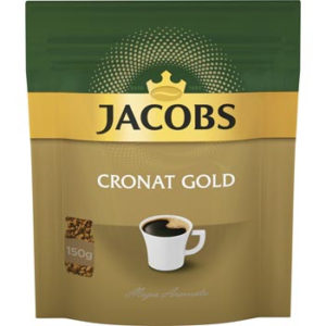 Kafija šķīstoša Jacobs Cronat Gold 150g