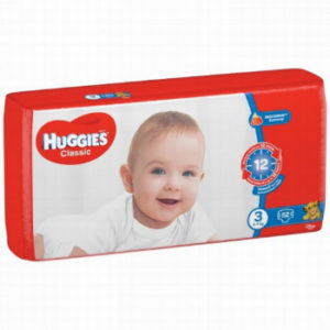 Autiņbikksītes Huggies Classic JP 3 4-9kg 52gb