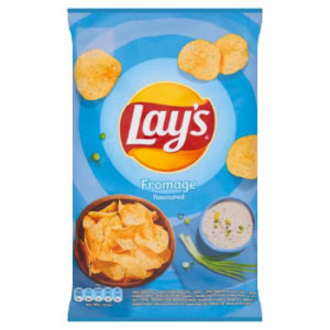 Čipsi Lay's ar krējuma un zaļo lociņu garšu 130g