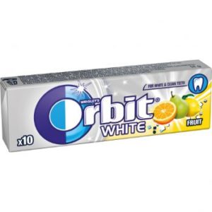 Košļ.gumija Orbit White fruit 14g