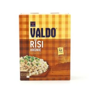 Rīsi Valdo brūnie 4*125g