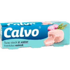 Tunča steiks savā sulā Calvo 3x80g