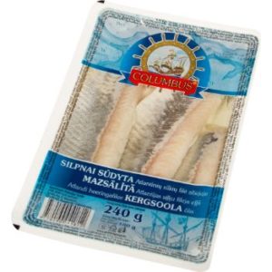 Siļķes fileja mazsālīta Columbus 240g/180g