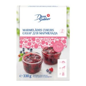 Cukurs Dansukker marmelādes 330g