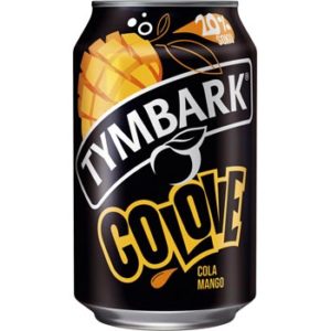 Dzēriens gāzēts Tymbark Colove Cola-Mango 0.33l