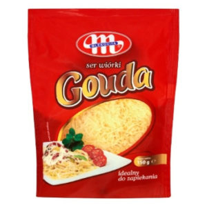 Siers Gouda rīvēts 150g Mlekovita