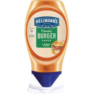 Mērce Hellmanns Chunky Burger 250ml