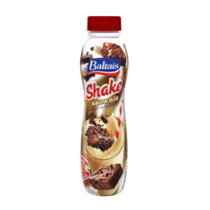 Jogurta kokteilis Baltais Shake ar braunija garšu 250g