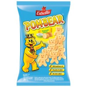 Kraukšķīga uzkoda ar skābā krējuma garšu Estrella Pom Bear 6