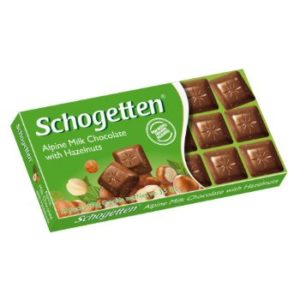 Šokolāde Schogetten lazdu riekstu 100g