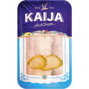 Siļķu fileja eļļā ar gurķiem Gardums 220g