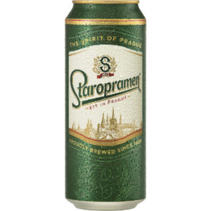 Alus Staropramen Premium 5%, 0.5 l can