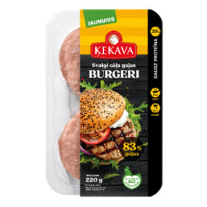 Cāļa gaļas burgeri svaigi Ķekava 220g