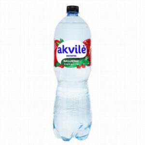 Minerālūdens Akvile ar granātābolu arom. viegli gāzēts 1.5l
