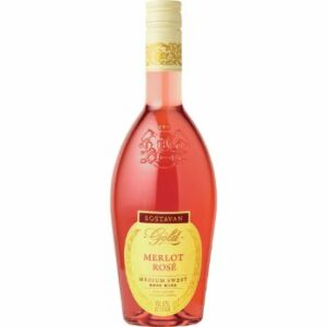 Vīns Bostavan Gold Merlot Rose 12.5% 0.75l