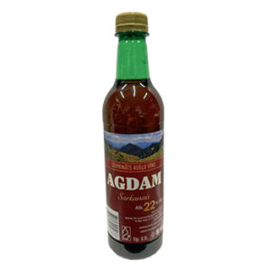 Stipr.vīns sarkanais Agdam 22% 0.5l