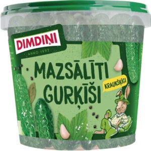 Mazsālīti gurķīši 900g