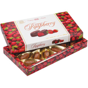 Konfekšu kārba Raspberry 200g