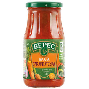 Salāti dārzeņi Zakarpatska Veres 500g