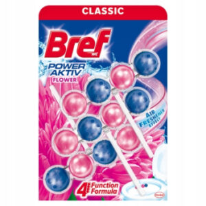 WC bloks BREF Power Aktive Flower Blossom 3x50g