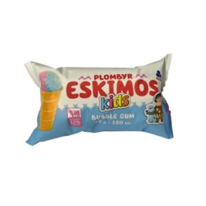 Saldējums Eskimos plombīrs ar buble gum glāz.150ml/70g