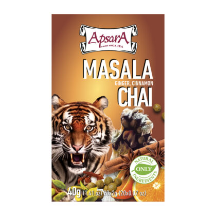 Tēja Apsara Black Spicy Tea melnā 1.75g*20