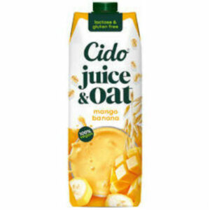 Dzēriens auzu Cido Kids mango-banānu 1L