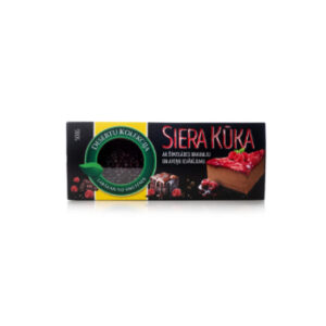 Siera kūka ar šokolādes brauniju un aveņu iev. 500g