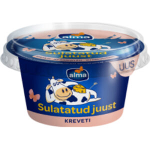 Siers kausētais Alma ar garnelēm 200g