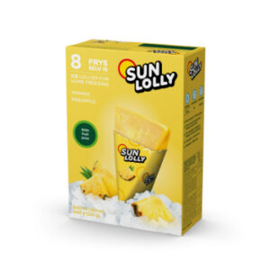Saldējums sulas Sun Lolly ananāsu 8 x 60ml/65g 480ml/520g