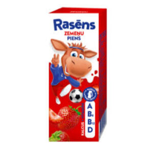Piens Rasēns zemeņu 1.5% 200ml