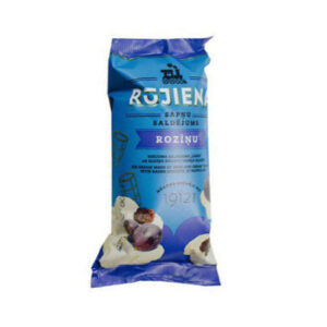 Saldējums Lukss ar rozīnēm glāzītē 125g/75g