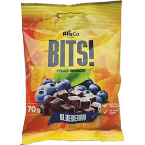 Konfektes želejas melleņu našķis Bits! 70g