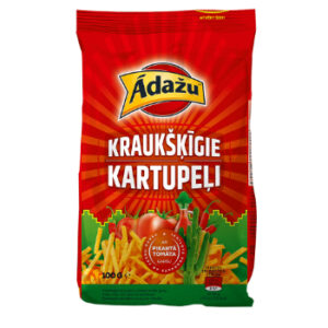 Čipsi Ādažu Kraukšķīgais kartupelis pikantais tomāts 100g