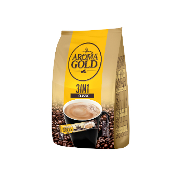 0F9D89A6F0C43088F9E0205BEE7FD2AB2434CBB038C3E825ED59FFD0E0A718CD Kafijas dzēriens Aroma Gold 3in1