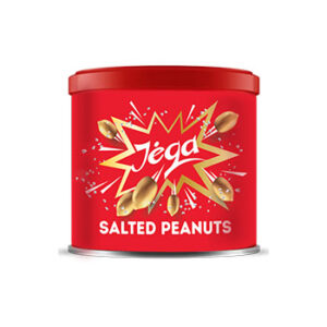 Zemesrieksti grauzdēti ar sāli bundžā Jega 140g