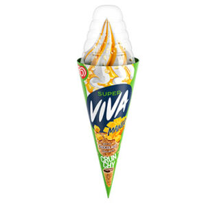 Saldējums Super Viva Mango & White Chocolate 140ml/97g