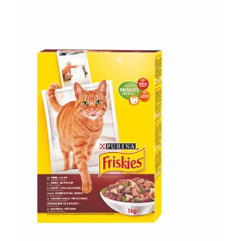 3602A435BB8AF53C68D024494235FD91FA5AC07EF9CF7BF11D550ABFEE5A716B Barība kaķiem Friskies sausā lasis 1kg