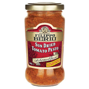 Mērce pesto ar saulē kaltētiem tomātiem Filippo Berio 190g