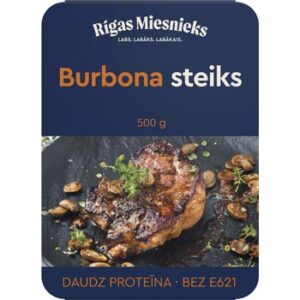 Steiks cūkgaļas burbona  marinādē  500g