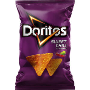 Čipsi kukurūzas ar saldā čili garšu Doritos 100g