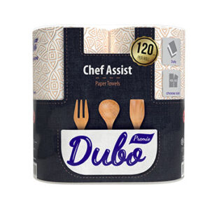 Papīra dvieļi Divo Chef Assist 3slāņi 2ruļļi