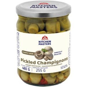 Šampinjoni marinēti Kitchen Master 480g/225g