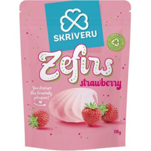Zefīrs ar zemeņu garšu 170g