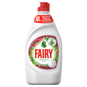 Trauku mazg.līdzeklis 450ml Fairy Pomegranate